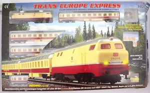MEHANO train line Personenzug TEE DB Startset mit Diesellok BR 218 Spur H0 - Bild 1 von 10