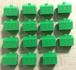 Monopoly Junior Edition 1990 Replacement Part - Green Building EUC - Picture 1 of 1