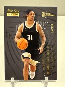 Alondes Williams 2022 Wild Card Matte MB-5 Black RC Wake Forest #’d 134/150 - Picture 1 of 2