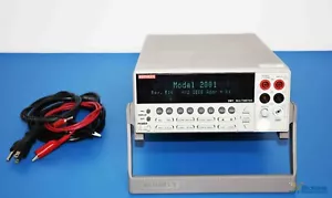 Keithley 2001 Multimeter 7,5-stellig mit ISO 17025 Kalibrierung 7 1/2 DMM - Bild 1 von 7
