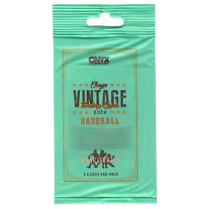 2024 ONYX Vintage Serie Base Baseball Hobby Pack (5 carte) - Foto 1 di 5