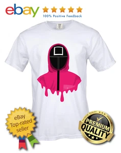 'SQUID GAME' UNISEX T-Shirt - Premium Cotton - Adults & Kids - Brand New! - Picture 1 of 5