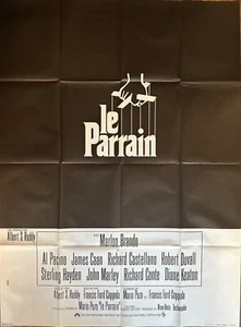 Affiche Cinéma LE PARRAIN 120x160cm Poster Francis Ford Coppola / Marlon Brando - Picture 1 of 1