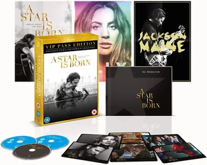 A Star Is Born - VIP Pass Edition - Lady Gaga, Bradley Cooper - Blu Ray - NEW - Foto 1 di 2