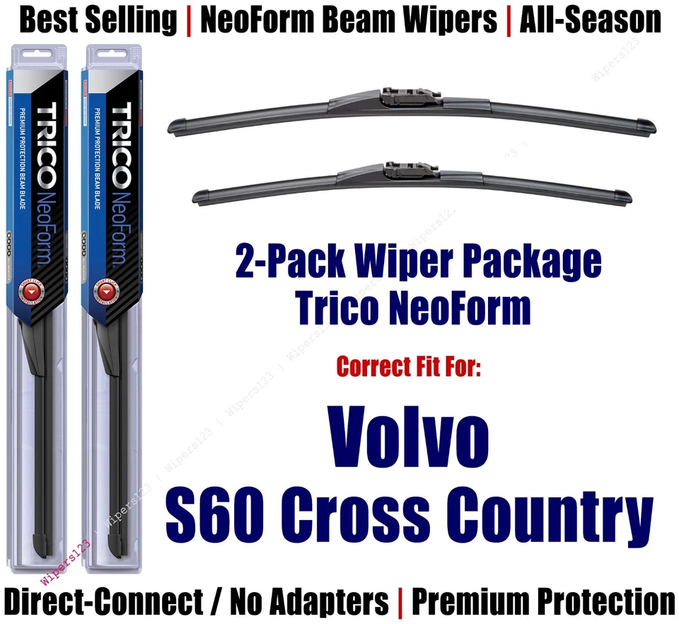 Paquete de 2 limpiaparabrisas NeoForm premium para Volvo S60 Cross Country 2016+ - 162515/2015 Foto 1 de 1