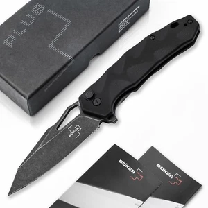 Navaja BÖKER PLUS® Kirke Nitro-V Button Lock G10 Hydra Design - 01BO636 - Imagen 1 de 16