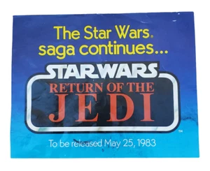 May 25, 1983 Return of The Jedi Kenner Advertisement Paper Insert New Toys M11 - Picture 1 of 2
