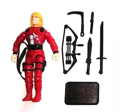 Vintage G.I. Joe KEN MASTERS (v1) ~ 100% Completo ~ Hasbro Street Fighter 2 1993 Foto 1 de 4