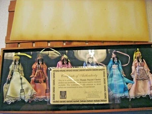 2004 Thomas Pacconi Classics Set of 6 Victorian Ladies Christmas Ornaments 30yrs - Foto 1 di 10