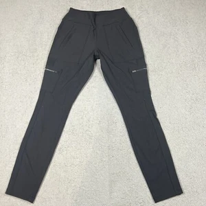 Athleta Moto Damen-Leggings, Größe 4, volle Länge, schwarz, Reißverschlusstaschen - Bild 1 von 9