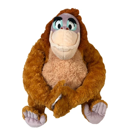 Disney Store King Louie Orangutan Ape The Jungle Book 17" Plush Closure Paws Toy Cover