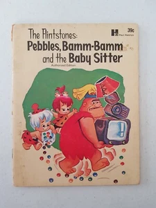 Durabooks Book - The Flintstones: Pebbles, Bamm-Bamm And The Baby Sitter 1972 HC - Picture 1 of 6