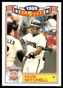 1990 Topps Glossy All-Stars Kevin Mitchell San Francisco Giants #6 - Picture 1 of 2