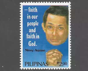 Filippine 1986 Benigno S. Aquino Jr. Memoriale - MNH - Foto 1 di 2
