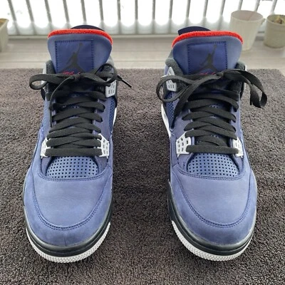 Size 12 - Air Jordan 4 Winter Loyal Blue 2019 — 第 1/4 张图片
