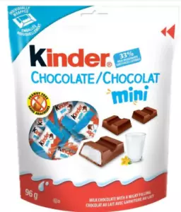 Kinder Mini Vollmilchschokolade mit milchiger Füllung 96g - Bild 1 von 1