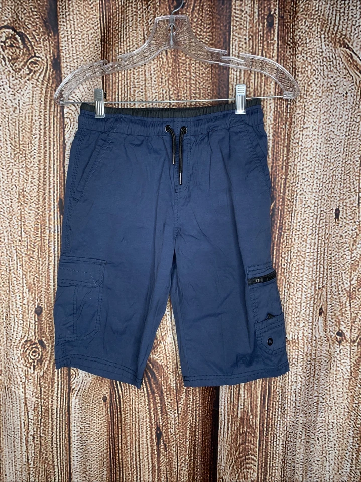 Pantalones cortos cargo Ocean Current para niño azul marino talla mediana Foto 1 de 3