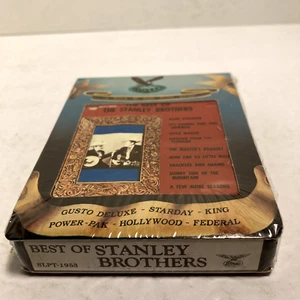 Stanley Brothers - Best of 8 Track - Sealed Old Stock Original Bluegrass - Picture 1 of 3