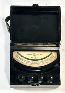 Vintage General Electric GE Analog AC Voltmeter AP-9 Modell 8AP9VBR9 - funktionsfähig 0-750 V - Bild 1 von 4
