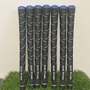Set of 7 Golf Pride VDR Grips .60 Round Standard Size - Blue - Picture 1 of 4