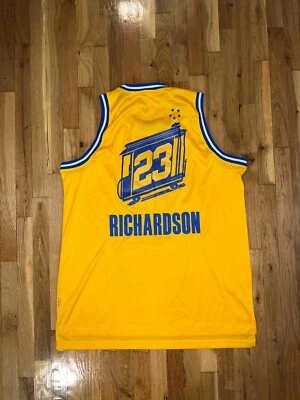 Camiseta deportiva Adidas Swingman XXL 2XL NBA Curry de Jason Richardson Golden State Warriors Foto 1 de 4