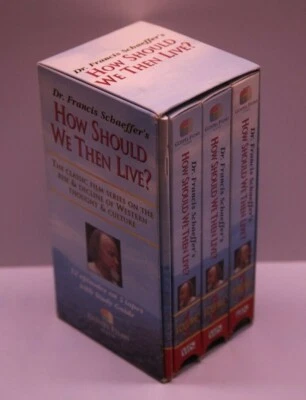! VINTAGE VHS ! GOSPEL FILMS ! Dr FRANCIS SCHAEFFER'S HOW SHOULD WE THEN LIVE ?? - Image 1 of 4