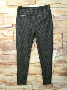 Mudd Stretch Pants Leggings Size S Gray/ Black - Picture 1 of 7