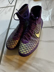 Nike Cleats Boots 7.5 Magista Obra World Cup 2014 Italy Purple Football Soccer - Picture 1 of 8