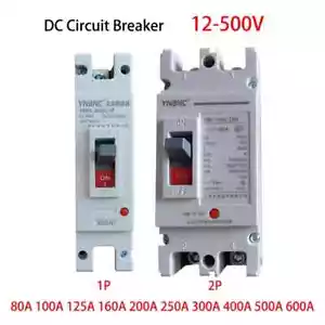 Interruttore DC 12V 120V 100A 500A Protezione Celle Solari Isolatore Batteria Camper - Foto 1 di 11