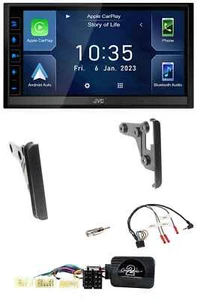 JVC DAB Bluetooth Lenkrad USB 2DIN Autoradio für Toyota RAV 4 2001-2005 - Bild 1 von 11