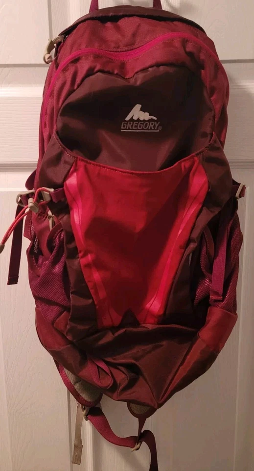 Gregory Kinetic FTS Bag Backpag Hiking Bag Red/Black - Image 1 of 3