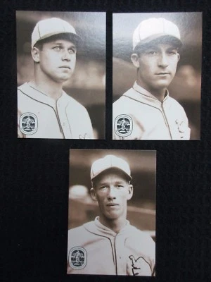 3-1987 CONLON PREMIER CARD SET BASEBALL IMMORTALS TM WORLD WIDE SPORTS *9* - Image 1 of 4