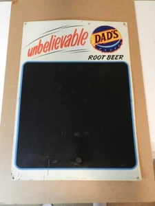 ALTES WERBESCHILD-PAPAS ROOT BEER MENÜ TAFELSCHILD- VINTAGE DRIVE-IN - Bild 1 von 13