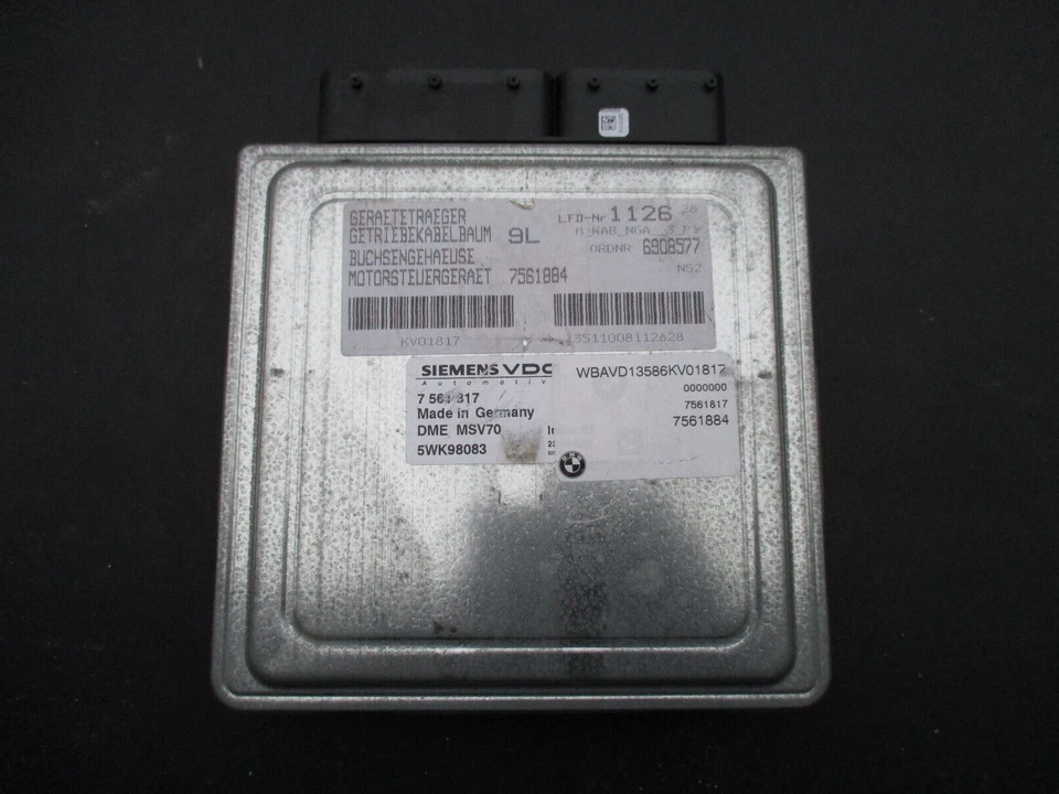 BMW 325xi 2006 ordenador motor ECM (A26) 7561884 Foto 1 de 1