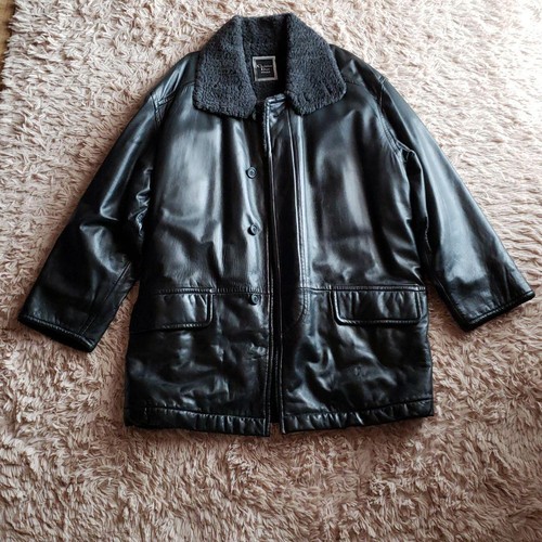 Giacca Christian Dior in pelle giacca in pelle M nera