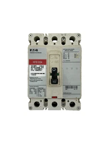 Disyuntor industrial Eaton HFD3100BP10 100A 3 polos 600 VCA - Imagen 1 de 3