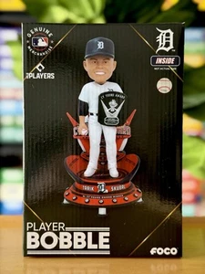 Tarik Skubal Detroit Tigers 2024 AL Cy Young Award Bobblehead FOCO NEW ORIG BOX - Picture 1 of 6