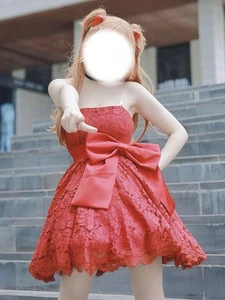 Evangelion Asuka Cosplay Costume L Size High Quality Used Japan - Picture 1 of 4