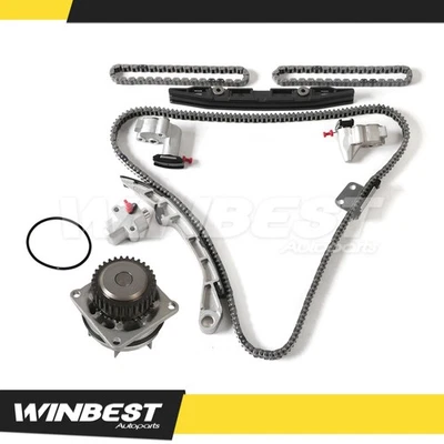 Timing Chain Kit w/o Gears Water Pump Fit 2009-2010 Nissan Murano 3.5L VQ35DE - Image 1 of 4