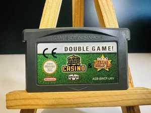 Golden Nugget Casino + Texas Hold Em [GAMEBOY Advance] Tested Working Authentic - Picture 1 of 5