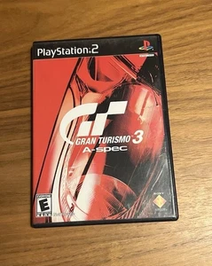 Gran Turismo 3 A-spec (Sony PlayStation 2, PS2) CIB Completo En Caja - ¡Probado! - Imagen 1 de 3