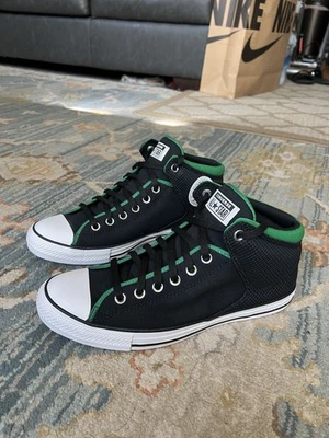 Men’s Converse Chuck Taylor All Star High Street Retro Blk/green Shoes Size 9.5 - Image 1 of 4