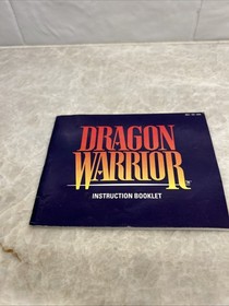 Dragon Warrior Nintendo NES Instruction Booklet Manual Only NO Game