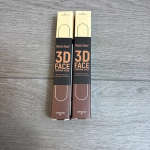 Romantic Flower 3D Face Contour Stick New With Box Set Of 2 - Picture 1 of 3