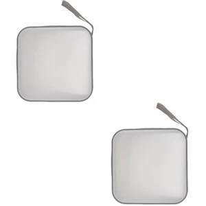  2 Pieces Automotive Cd Storage Cases Dvd Organizers and Protector Bag - Picture 1 of 12