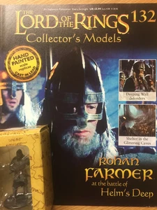 EAGLEMOSS LORD OF THE RINGS COLLECTION - ISSUE 132 ROHAN FARMER AT HELMS DEEP - Picture 1 of 1