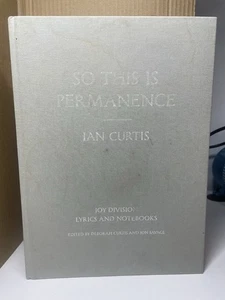 So This Is Permanence, Ian Curtis Joy Division Lyrics & Notebooks – Water Damage - Picture 1 of 13