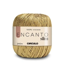 CIRCULO Encanto Slim Garn 100% Viskose - - Sport #2, 7577 - Gold  - Bild 1 von 7
