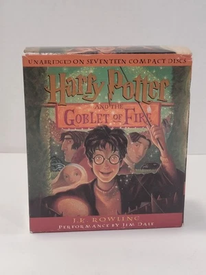 Harry Potter and the Goblet of Fire JK Rowling Unabridged CD Audio Book 17 Discs - Image 1 of 4