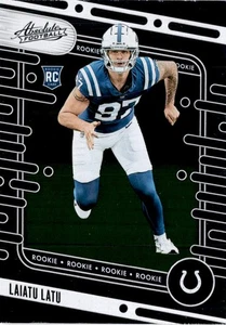 Panini Absolute #115 Laiatu Latu Indianapolis Colts 2024 - Imagen 1 de 2